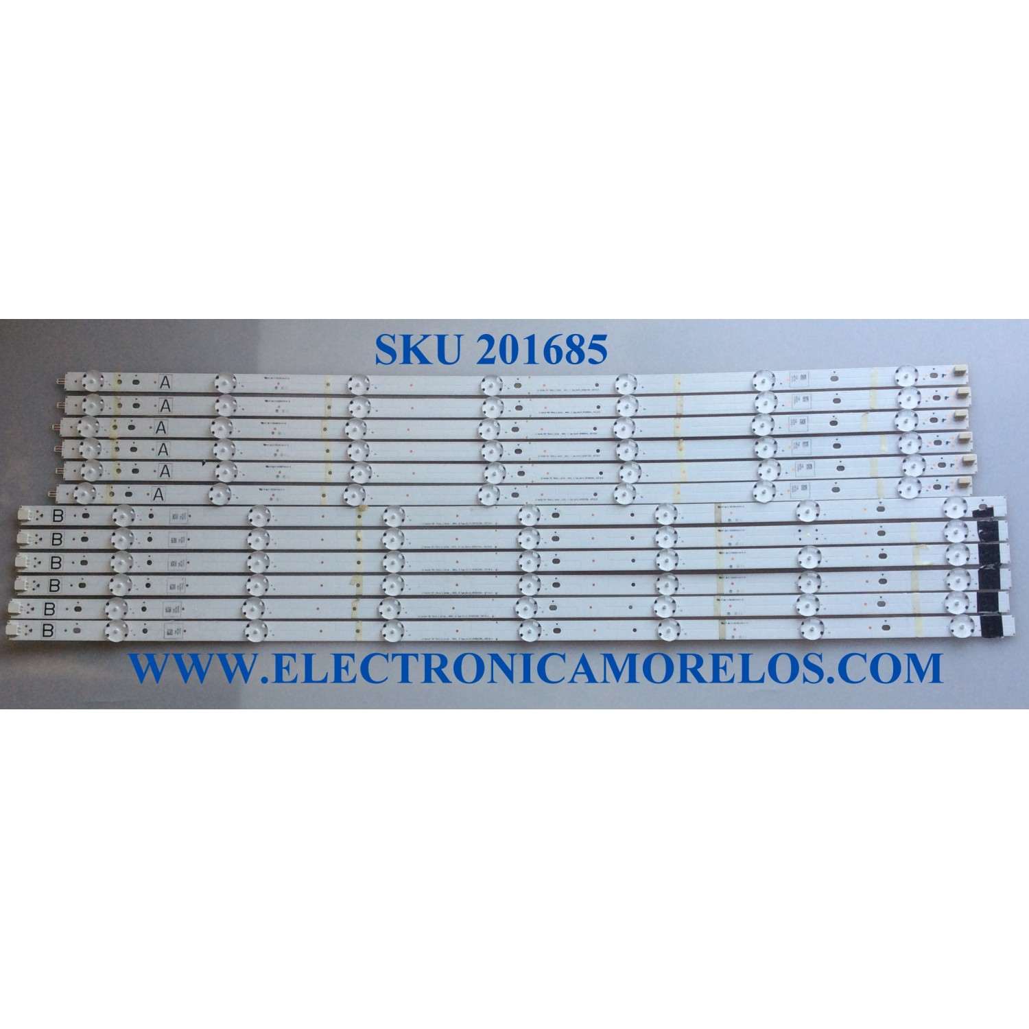 KIT DE LED´S PARA TV (12 PIEZAS) / VIZIO LG Innotek FBC 70inch_E_Serise_84EA_A_ TYPE_REV1.0_3PCR02315A / LG Innotek FBC 70inch_E_Serise_84EA_B_ TYPE_REV1.0_3PCR02316A / 3PCR02315A / 3PCR02316A / PANEL SD700DUA-2 / MODELOS E70-F3 LFTRXDMU / E70-F3